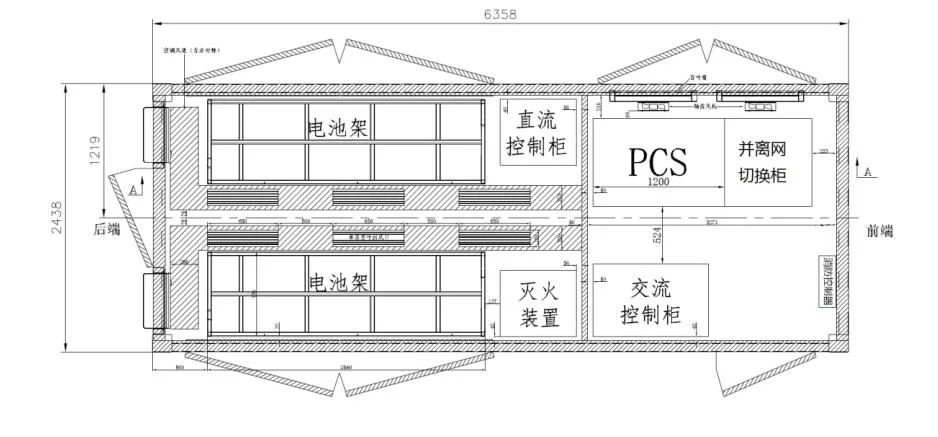 Customized 20FT 300kwh Ess Battery Solar System Container Energy Storage System