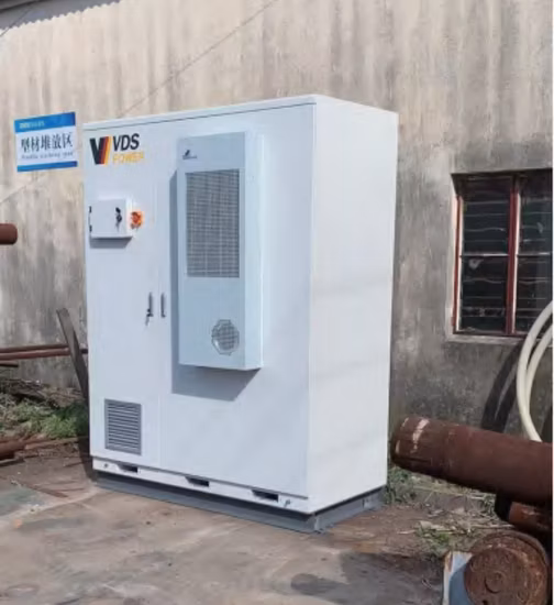 Sistema de almacenamiento de energía de batería de contenedor Ess de 100kw para proyecto solar de 10MW