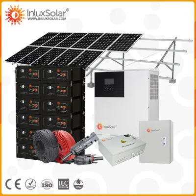 5kw 10kw 15kw 20kw 30kw híbrido on/off Grid paneles solares fotovoltaicos inversores fotovoltaicos hogar almacenamiento de energía sistema de módulo generador de energía con litio