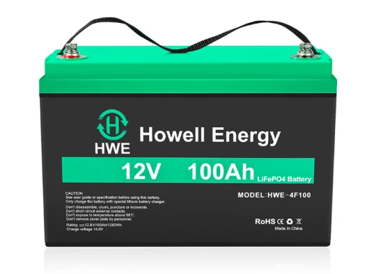 Batería de iones de litio solar de ciclo profundo Hwe 12V 24V 48V 50ah 100ah 120ah 150ah 200ah 300ah LiFePO4 Batería de iones de litio para carrito de golf RV